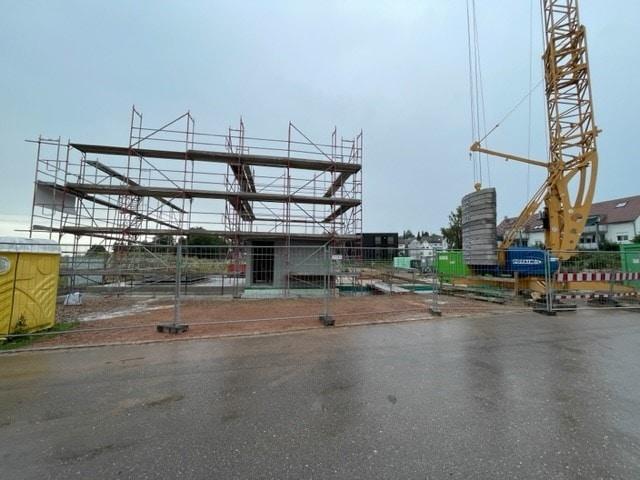 Baustelle im Juli 2025