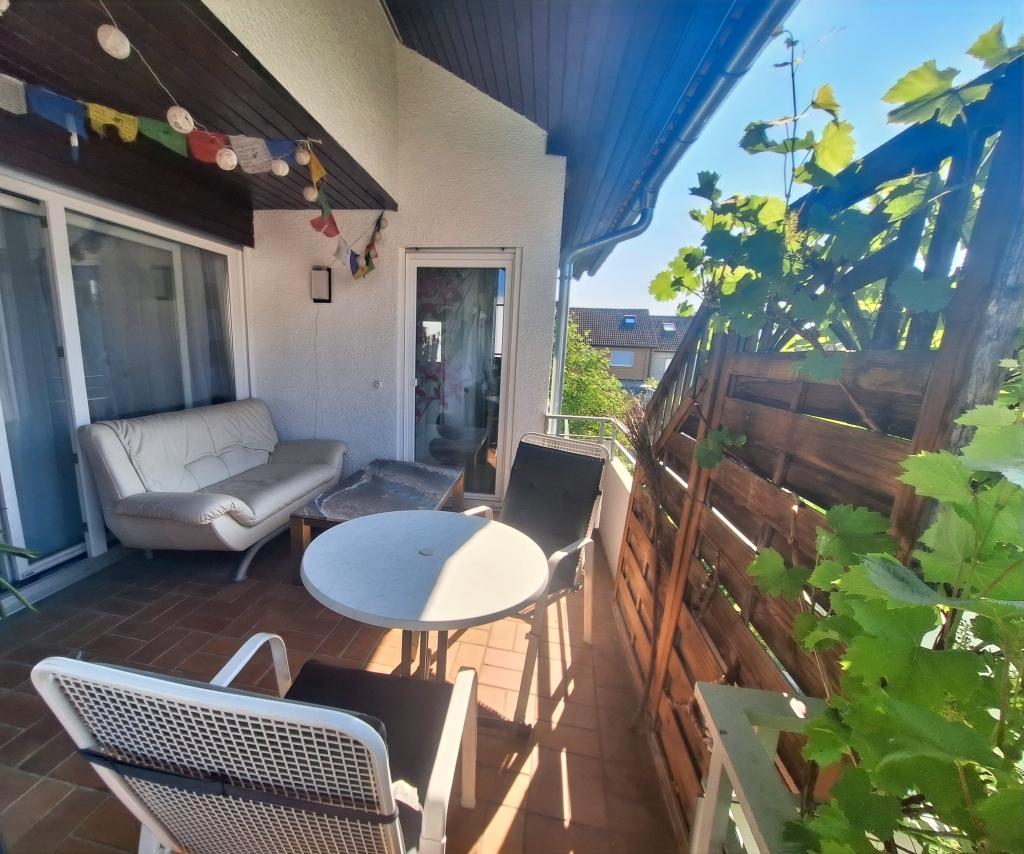 Sitzecke Südbalkon