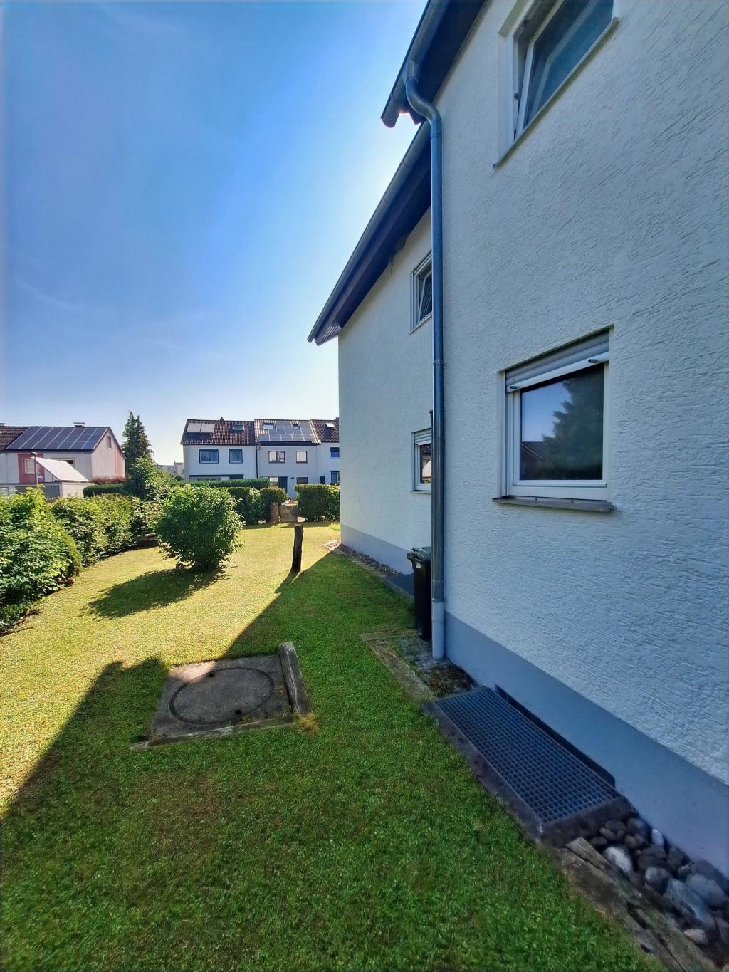Nordansicht und Gartenanteil