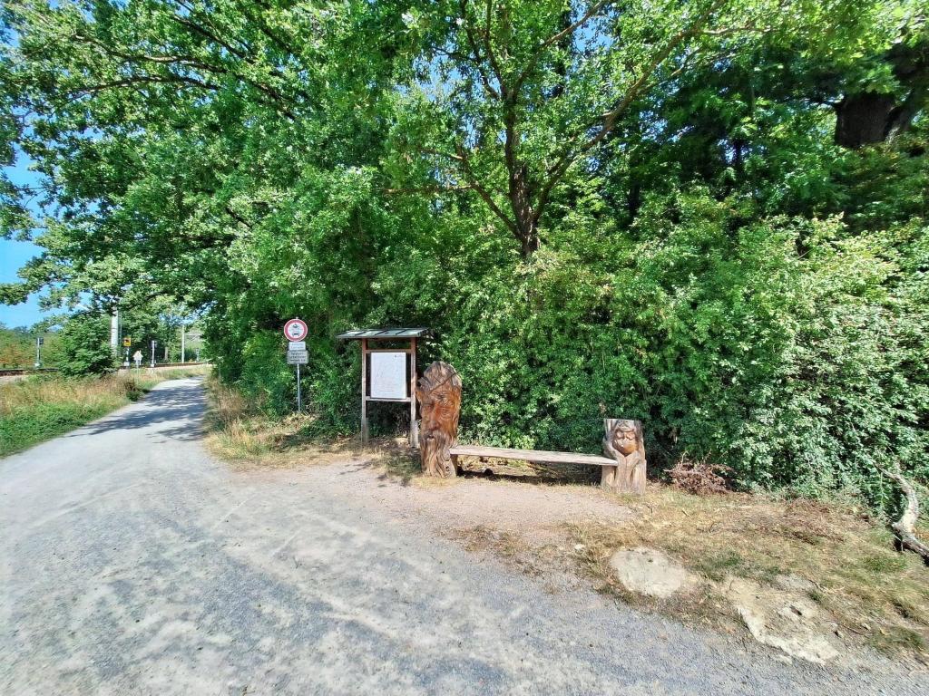 Zugang zum Wald in unmittelbarer Nähe