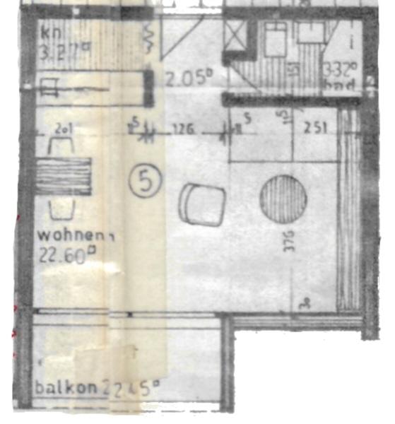 Modernisiertes 1 Zimmer-Appartement mit Balkon - Photo 5