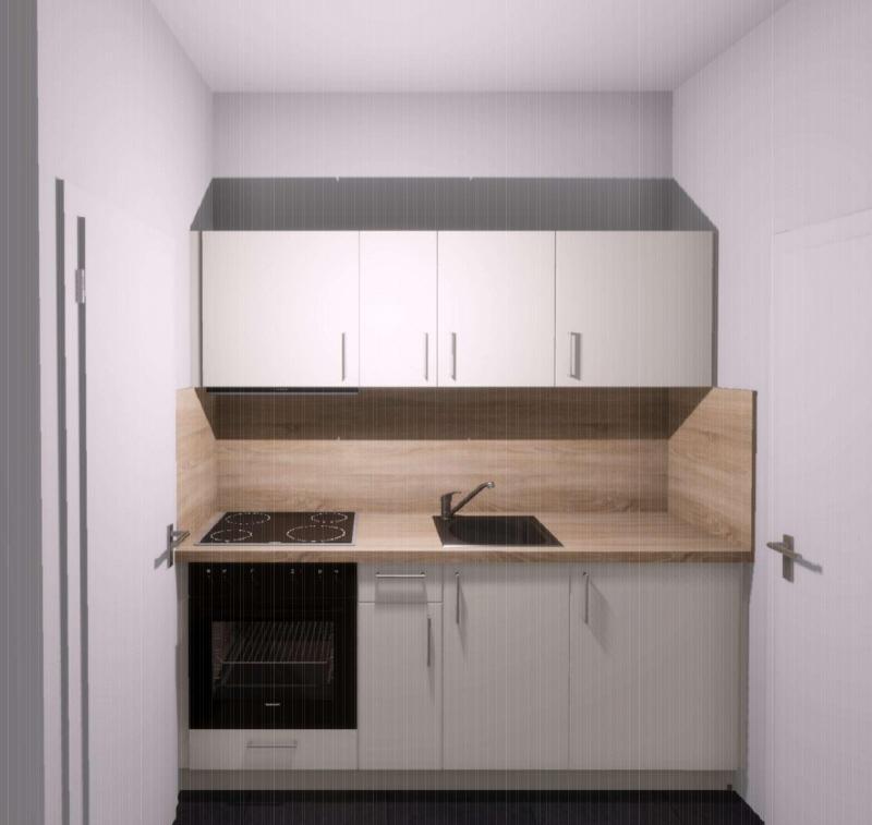 1 Zimmer-Appartement mit neuer Einbauküche - Foto 3