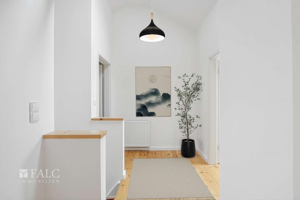 Flur im Obergeschoss (rendered)
