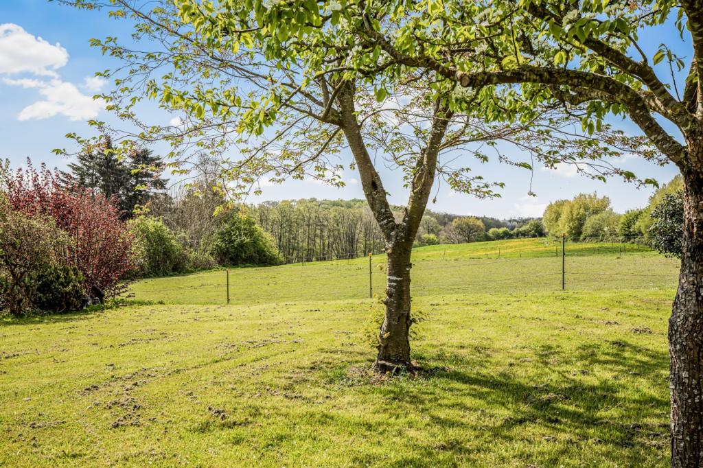 Garten mit Blick über die Wiesen