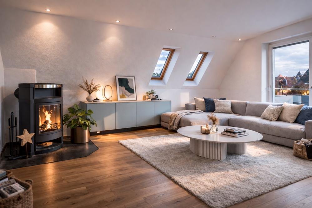 Edle Maisonette-Wohnung mit tollen Aussichten - Foto 2