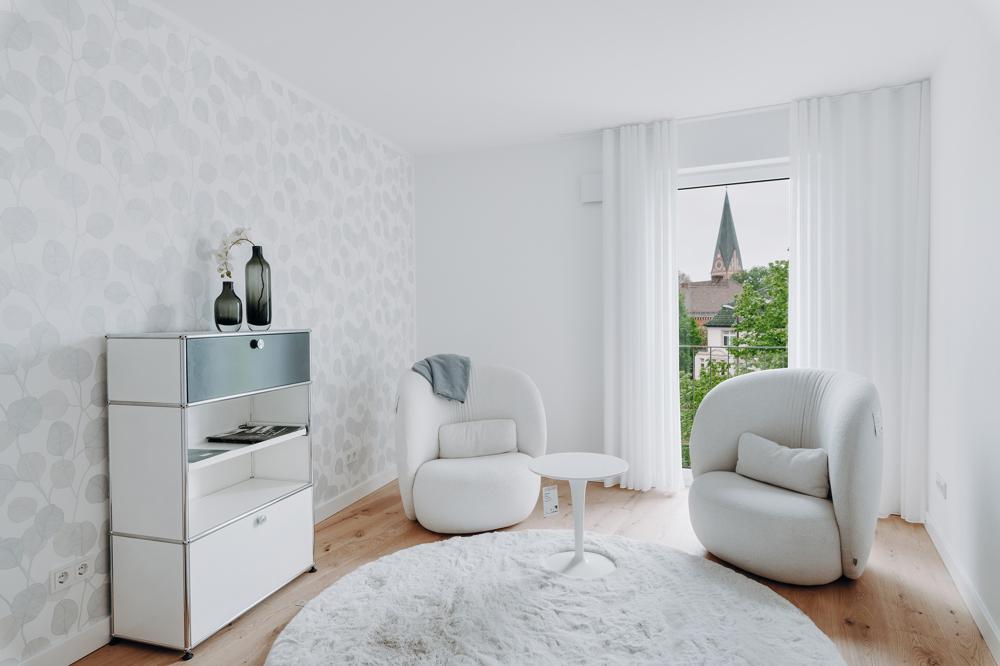 Neubau Wohnung mit einmaligem Grundriss - Foto 1