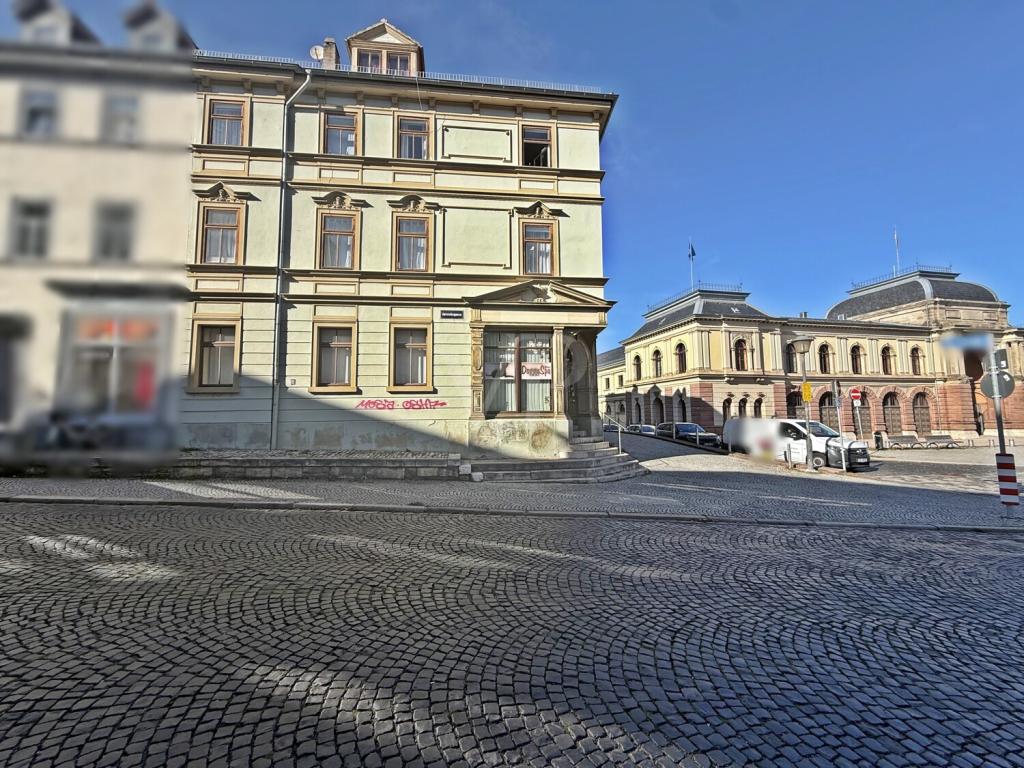 Ansicht von der Straße