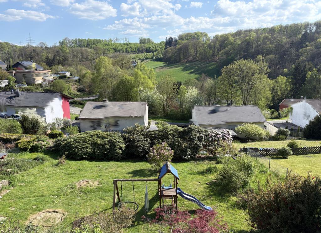 Aussicht vom Balkon