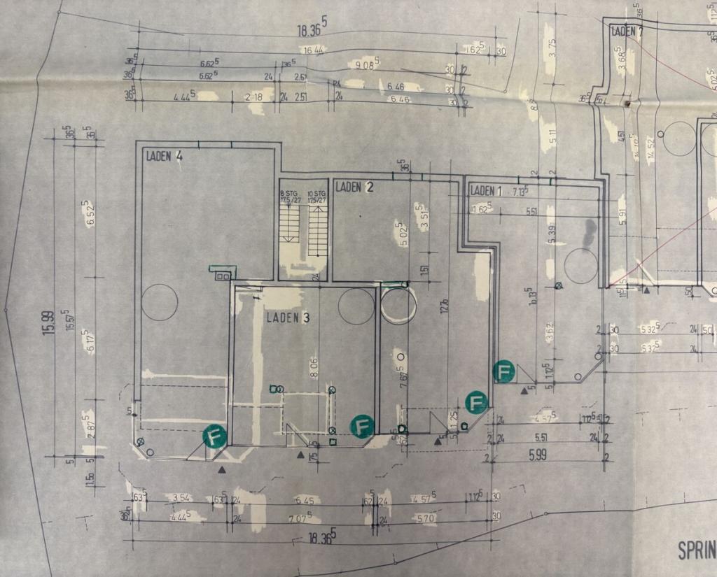 Grundrisse EG (Laden 2)