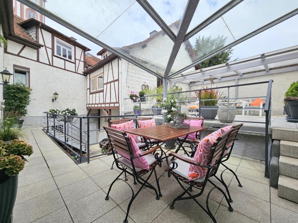 Das Highlight - die Dachterrasse