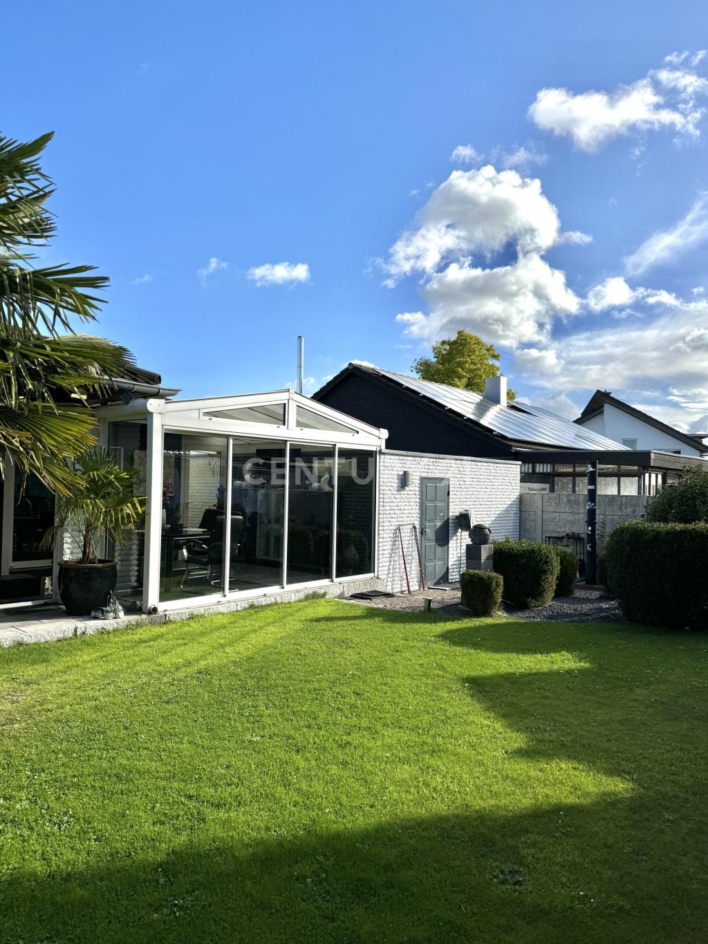 Aussenansicht des Wintergartens