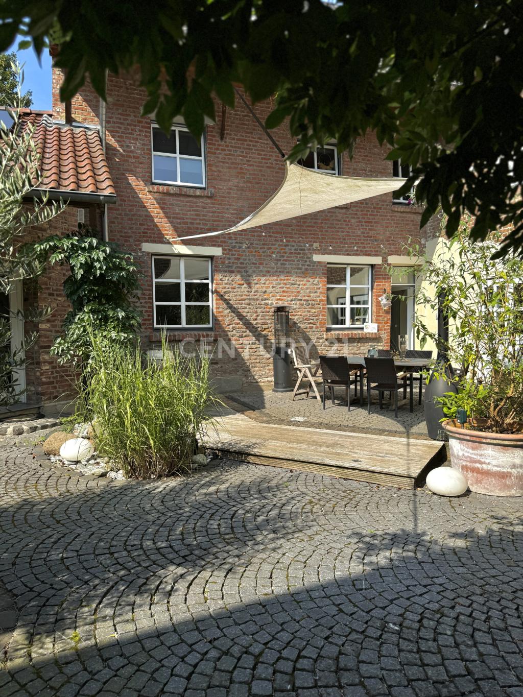 Idylle im Innenhof