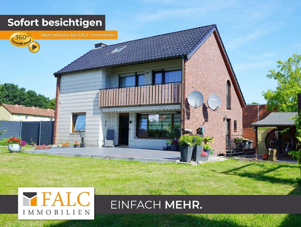 Haus Ansicht hinten