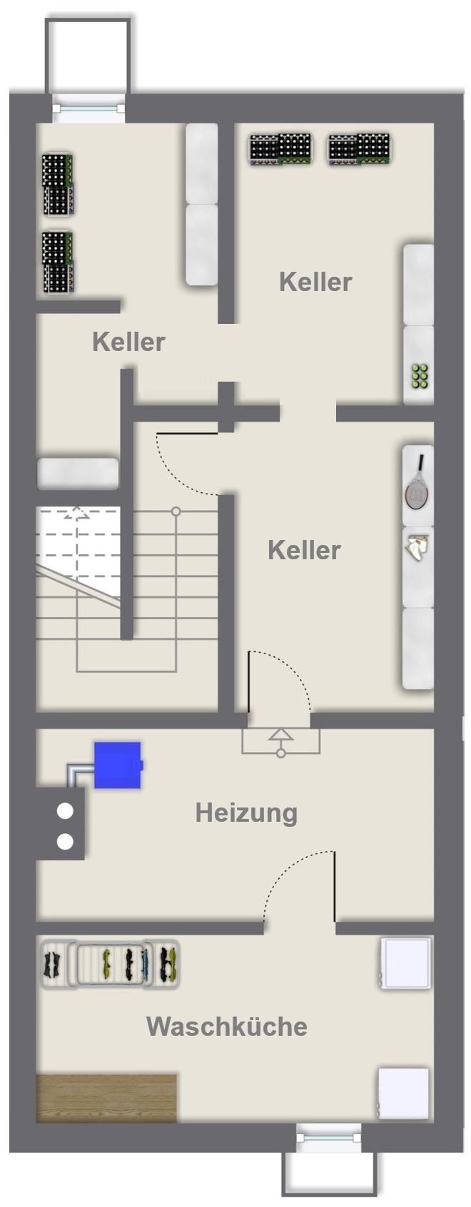 Grundriss Kellergeschoss