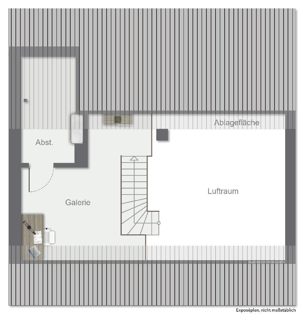 Grundriss Spitzboden