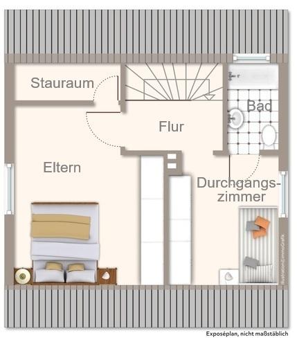 Grundriss Dachgeschoss