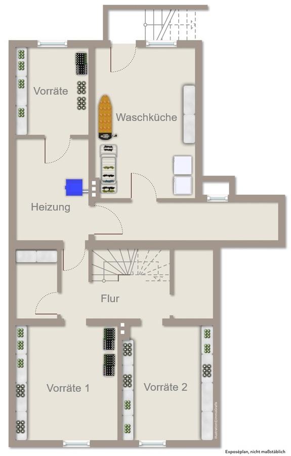 Grundriss Kellergeschoss