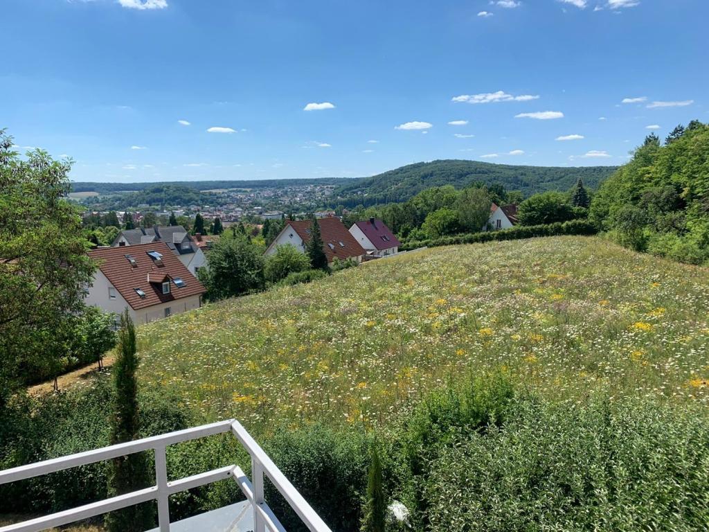 Ausblick vom Balkon