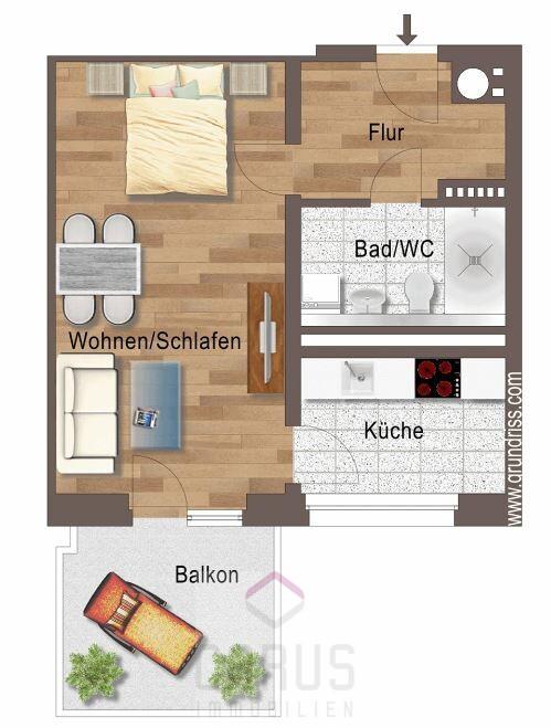 Appartement mit Küche Deggendorf - Foto 2