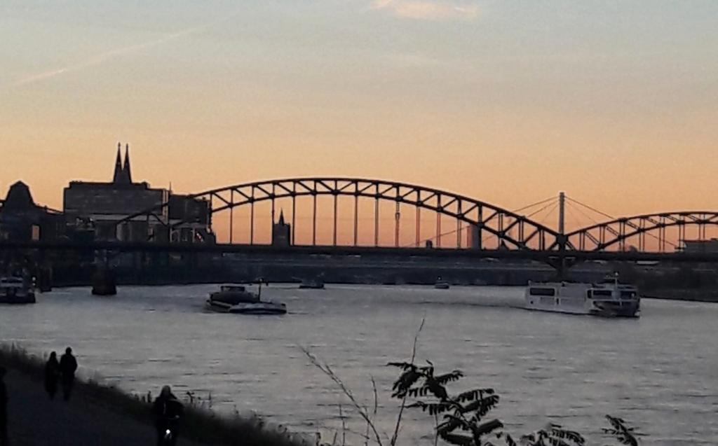 Abendstimmung Rheinpanorama