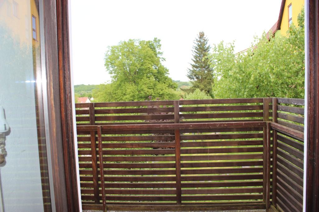 Arbeitszimmer mit Balkon