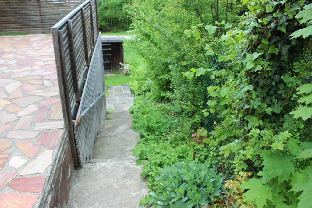 Treppenabgang Terrasse