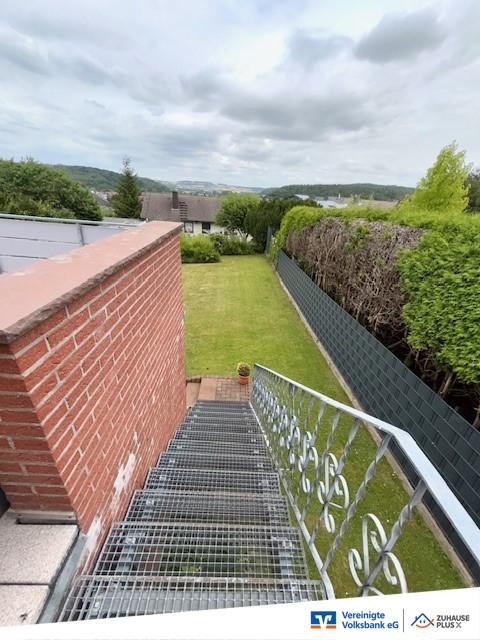 Treppe-Garten