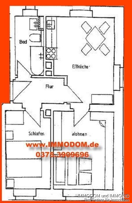 2-Zi. Wohnung mit Balkon & großer Wohnküche - Foto 5