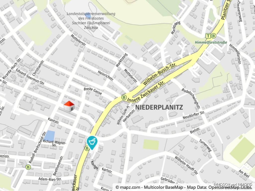 Kartenausschnitt