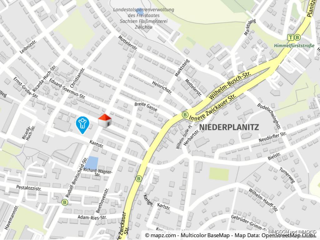 Kartenausschnitt