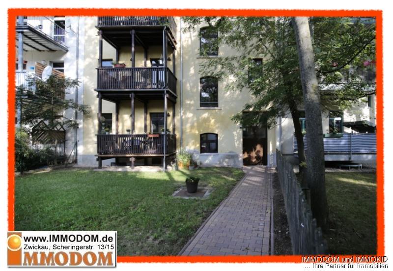 3-Zimmer-Hochparterre-Wohnung mit BALKON in Zwickaus beliebtem Wohnquartier zu vermieten! - Photo 2