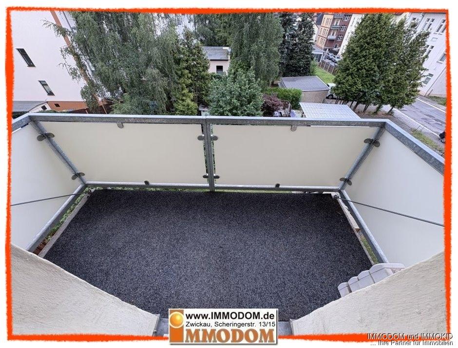 3-Zimmer-Wohnung mit EINBAUKÜCHE und BALKON, klein und günstig, in Zwickau-Marienthal zu vermieten! - Photo 4