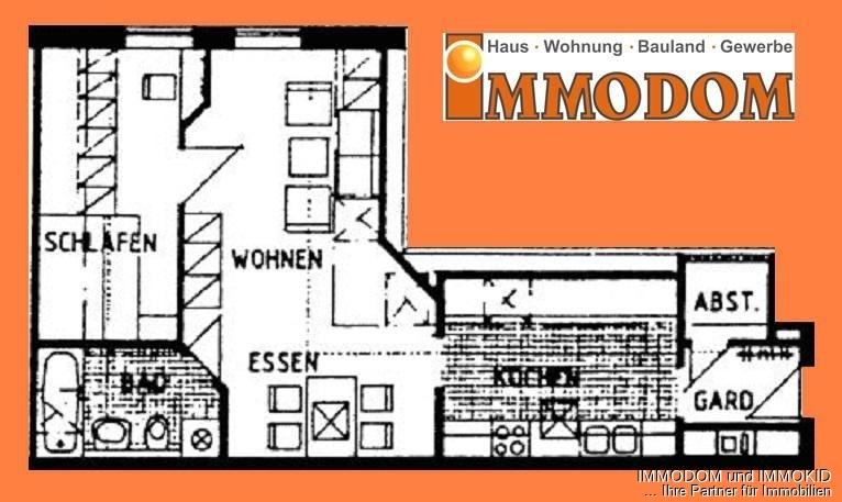 2-Zimmer-Dachgeschosswohnung mit EINBAUKÜCHE in Zwickau-Zentrum zu vermieten! - Foto 3