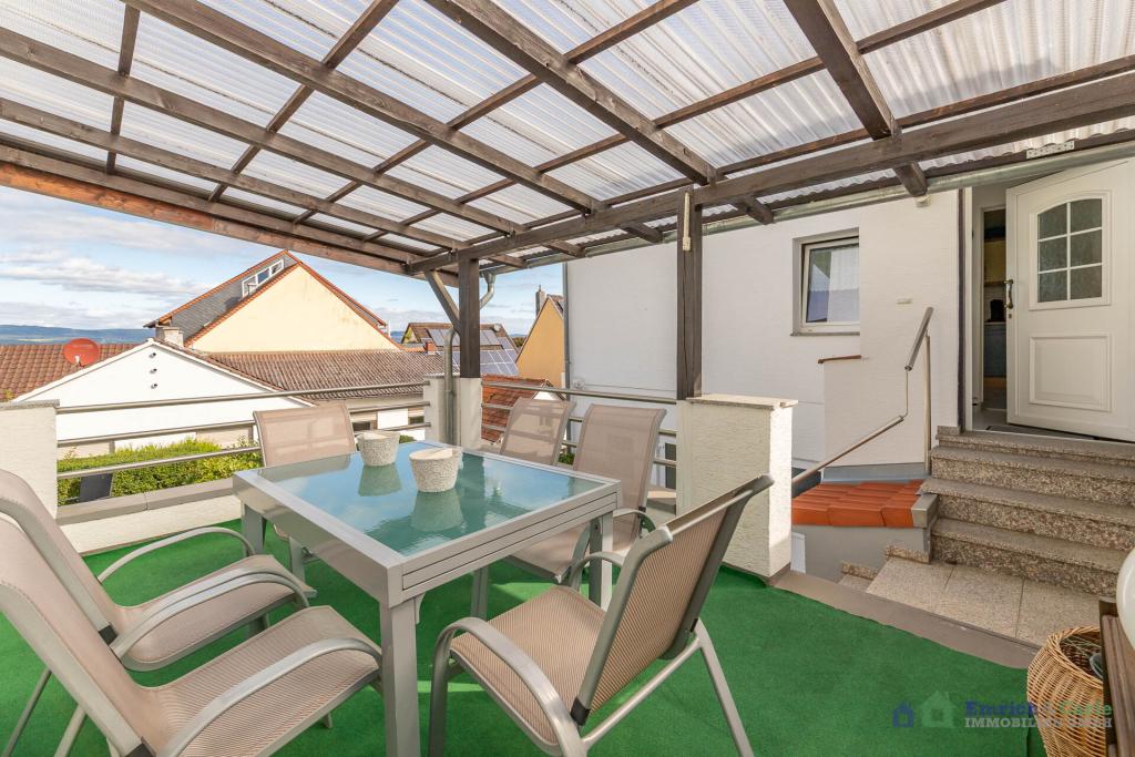 überdachte Dachterrasse Haus Nr. 7