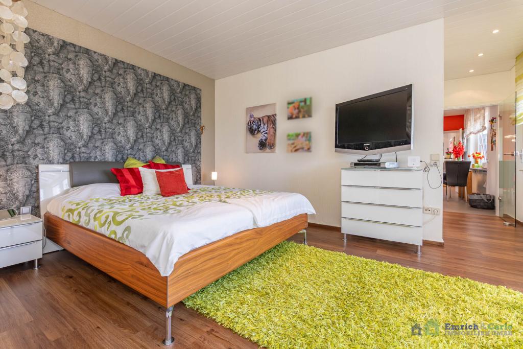 Schlafzimmer mit Wintergarten OG Haus Nr. 5