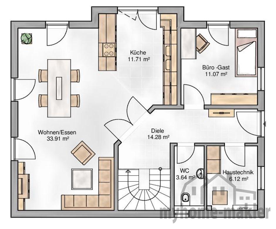 Grundriss EG