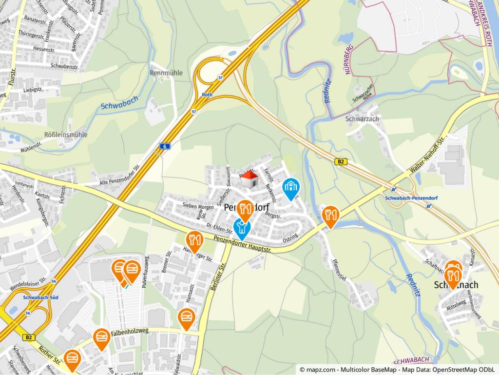 Geolyzer Kartenausschnitt