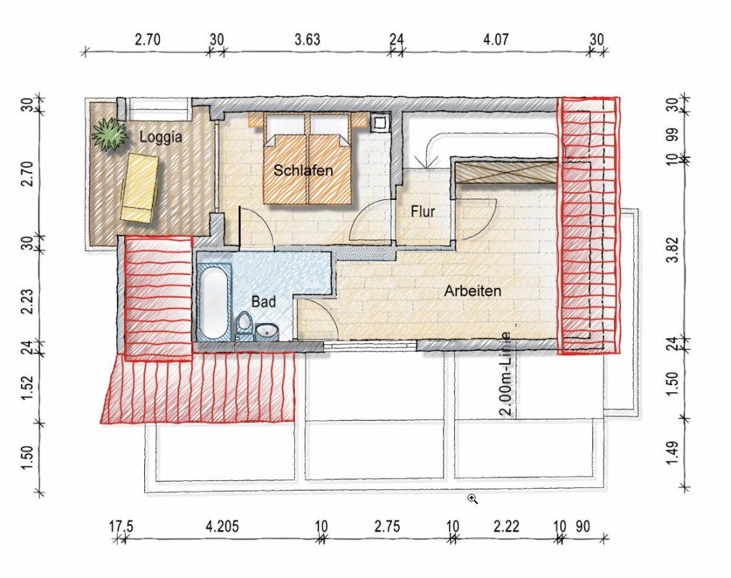 Grundriss obere Etage bearbeitet