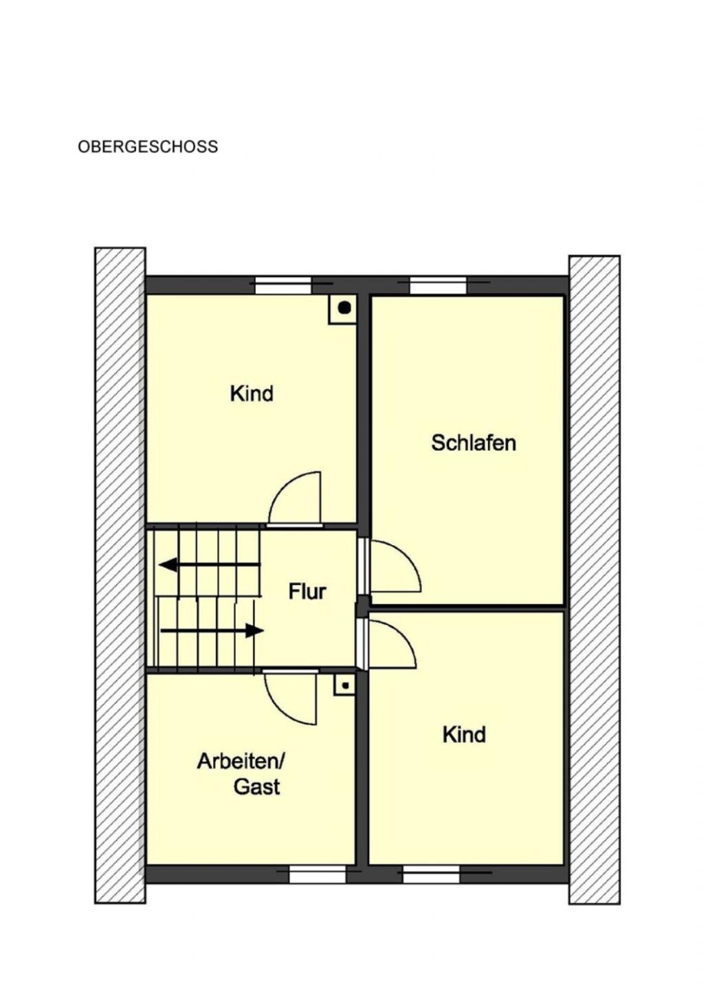 Grundriss Obergeschoss