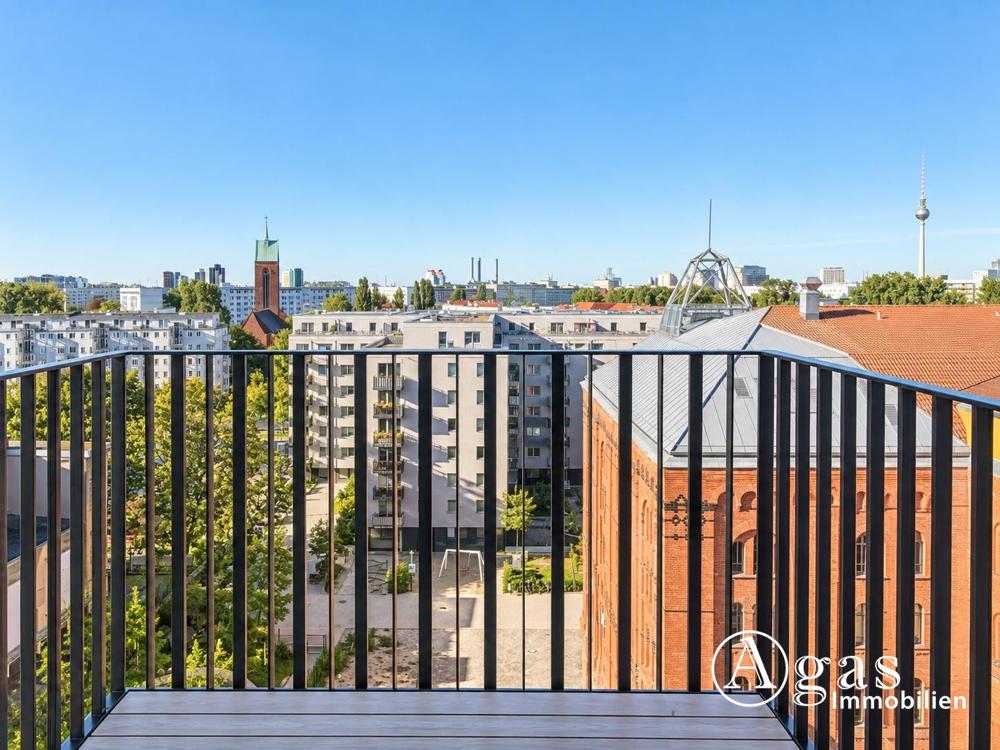 Wohnen mit Aussicht - 2-Zimmer-Erstbezug mit Balkon am Volkspark Friedrichshain - Photo 4