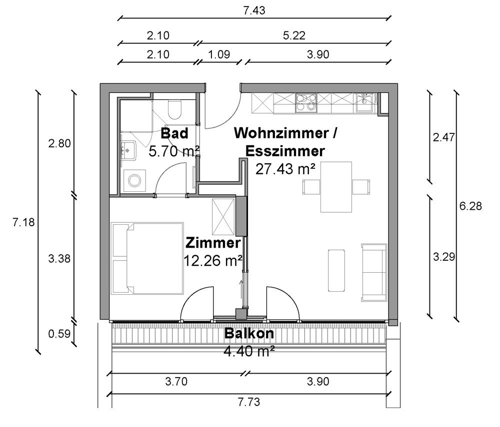 Grundriss CB309