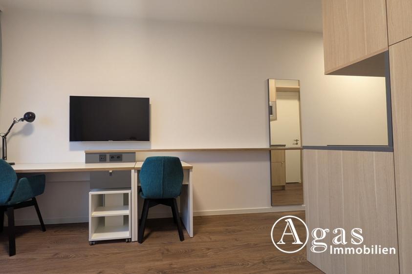 teilmöbliertes 1-Zimmer-Apartment in Moabit mit Concierge und privatem Gym - Foto 5