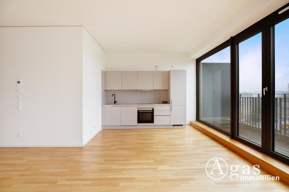 Dachgeschoss! Luxuriöse 3 Zimmer Wohnung mit ca. 88m², EBK und Skyline-View in Mitte - Photo 4