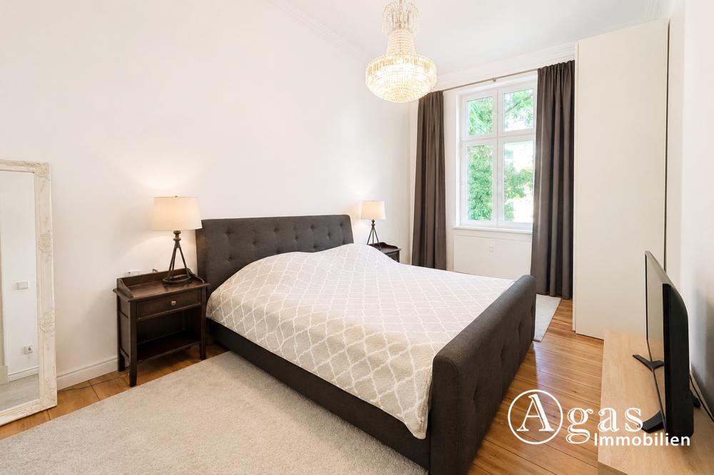 Sehr schöne möblierte 3-Zimmer-Altbau-Wohnung mit Balkon nahe S-Bhf Rathaus Steglitz - Photo 4