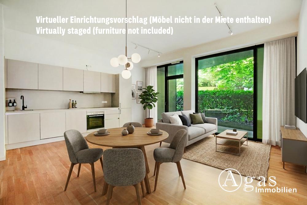 SCHÖN KÜHL TROTZ SOMMER! Großzügige EG 4 Zimmer Wohnung mit Terrasse, ca. 103 m² und EBK in Mitte! - Photo 2