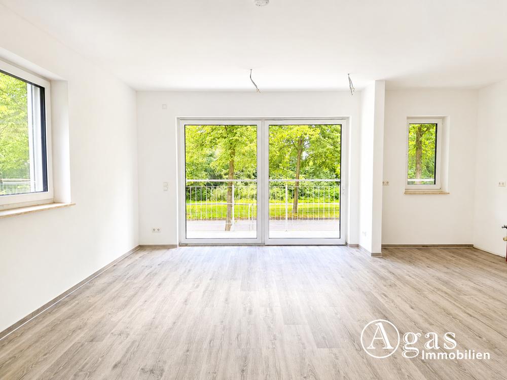 Erstbezug! Hochwertige 2-Zimmer-Erdgeschosswohnung an den Oderwiesen mit Terrasse - Foto 2