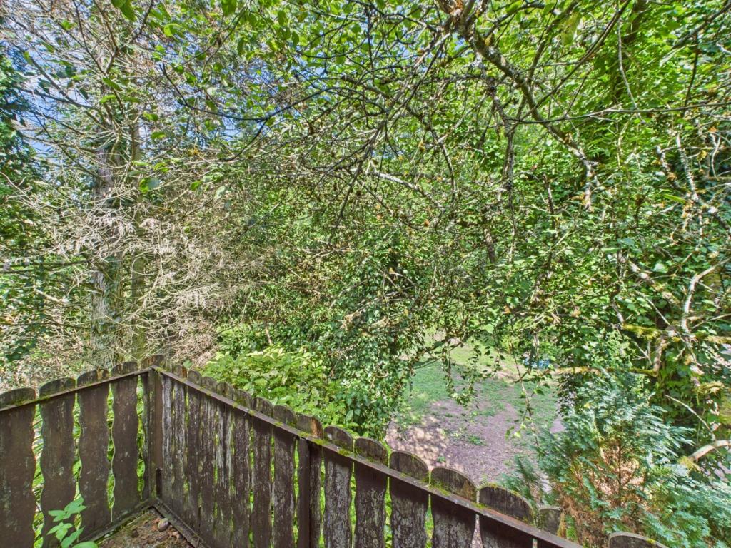 Blick vom Balkon