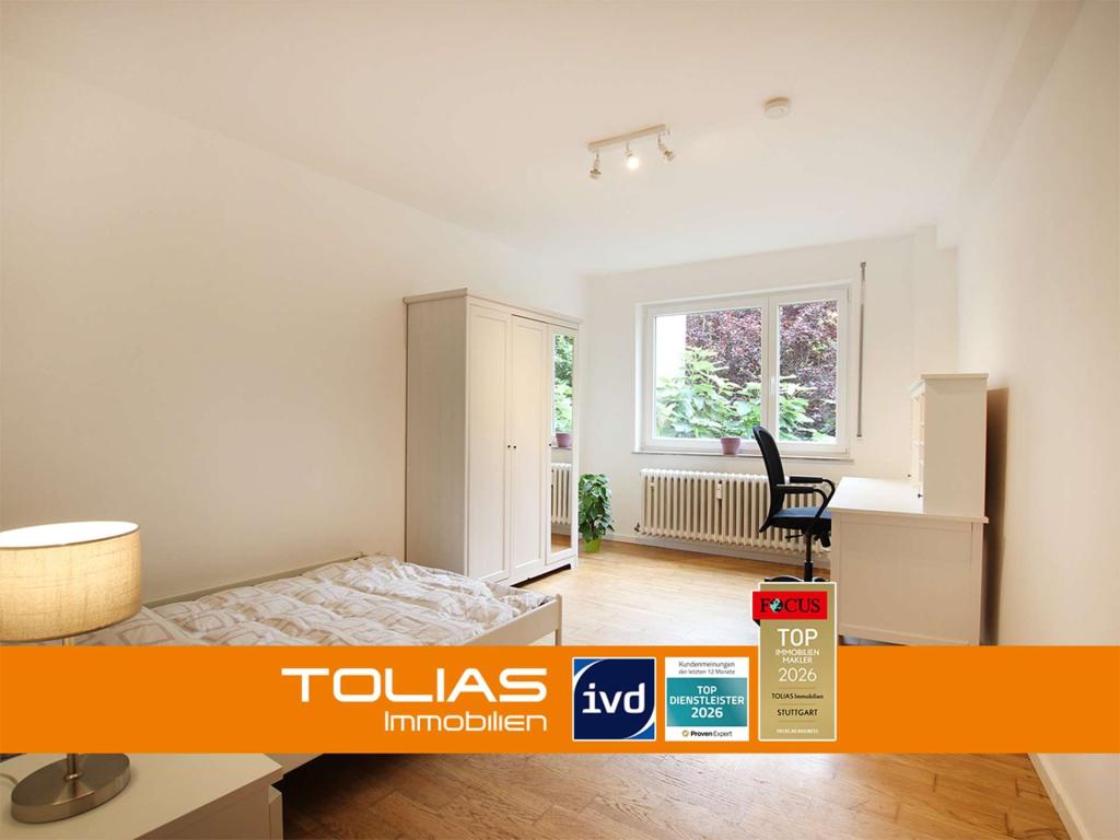 Einziehen und wohlfühlen: Möbliertes WG-Zimmer mit Balkon in Stuttgart-West - Photo 3