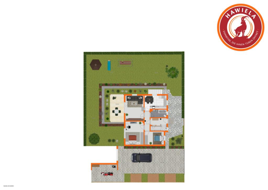 Grundriss Grundstück