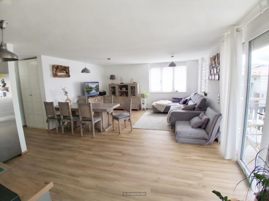 Energieeffiziente Wohnung mit Westbalkon + Tiefgarage in zentraler Lage - Foto 2